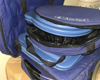 Glass baking pan covers and carriers