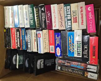VHS Tapes - we have players!