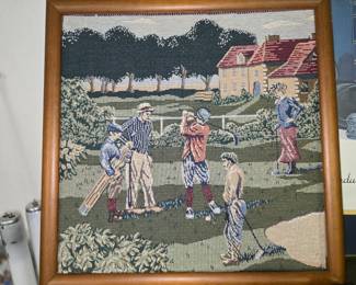 Golf Tapestry