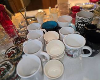 Lots of mugs