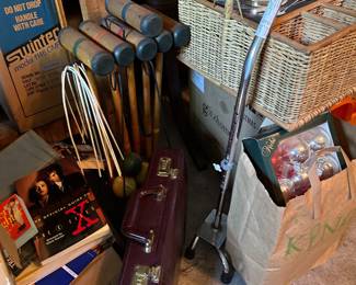 Vintage Croquet Set