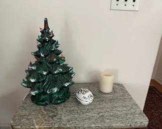 Vintage Ceramic Christmas Tree