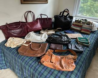 Lots of Designer Purses & Handbags - Coach, Tumi, Cole Hahn, Mark Cross, B. Makowsky & More!