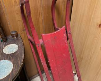 Old Child's Sled