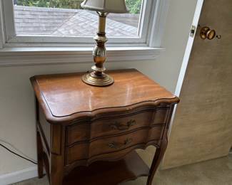Nightstand, Lamp