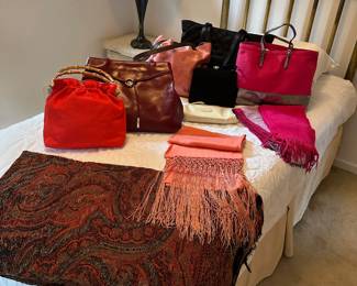 Lots of Designer Purses & Handbags - Coach, Tumi, Cole Hahn, Mark Cross, B. Makowsky & More!