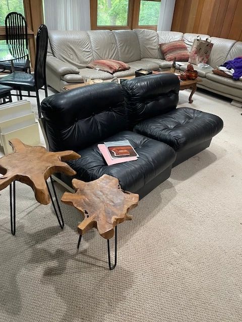 PAIR BELLINI CHAIRS