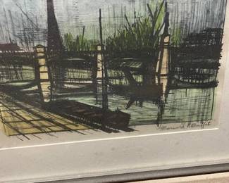 BERNARD BUFFET PENCIL SIGNED