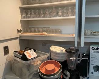 GIANT SET OF CRYSTAL STEMWARE