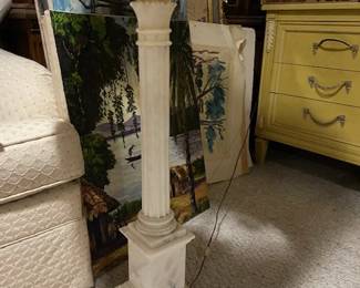 24"+ MARBLE LAMP