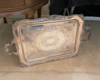 MANY PCS OF SILVER PLATE