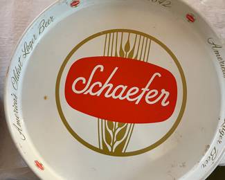 Vintage beer trays