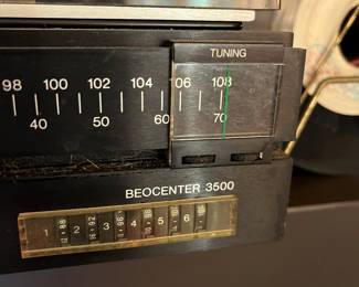 Vintage Beocenter 3500 turntable and speakers