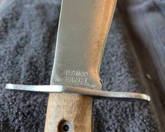 WW1 US Model 1917 CT Plumb Bolo Fighting knife