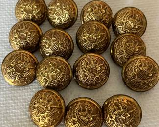 Pennsylvania Civil War 95th Regiment uniform buttons