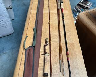 Vintage fishing rods