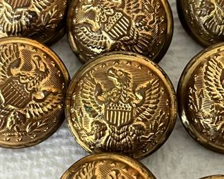 Pennsylvania Civil War 95th Regiment uniform buttons