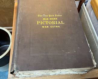 WW1 New York Time Pictorial book