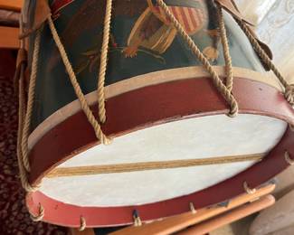 Civil War regiment drum