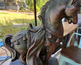 Frederick Cooper Mid Century Modern horse lamp