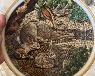Lenox wildlife plates