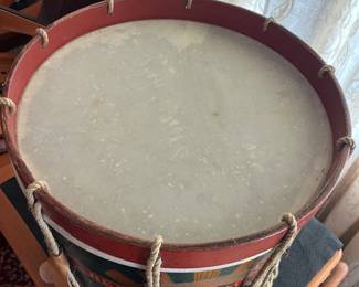 Civil War regiment drum