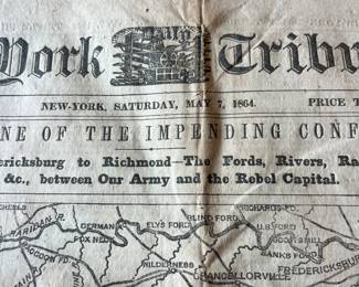 1863 & civil war era newspapers