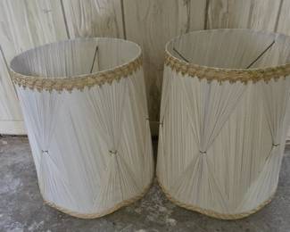 Pair of Vintage Lamp Shades