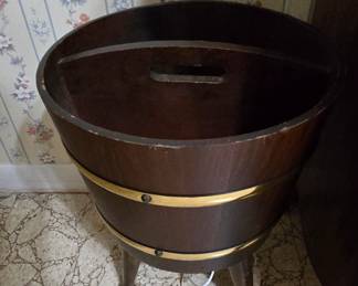 Sewing Bucket - Women Used to Keep this By Their Chair