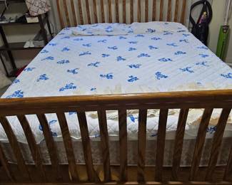 Another View of Oak Bed