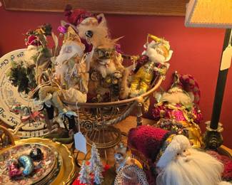 There are many fairy Santa dolls by Mark Roberts.