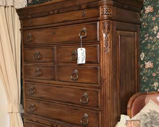This super tall chest is in the first bedroom, to your right as you exit the stairway.