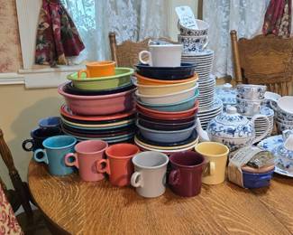 The Fiestaware will be individually priced, not as a set.