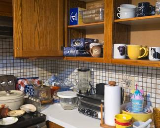 This is the business district of the kitchen.