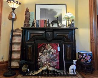 This room is to your right as you enter the house. One of those brass peacocks is missing his crest, but don't say anything. If we don't freak out about it, he won't either.