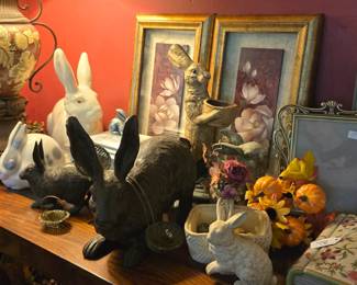 Bunny rabbits!!! This is going to sound crazy, but every morning, I swear, there are more than I left the previous evening! How can that be possible?