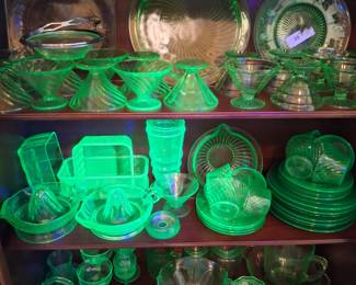 Uranium glass