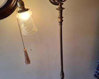 Vintage metal lamp
