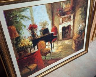 A very large piece of art