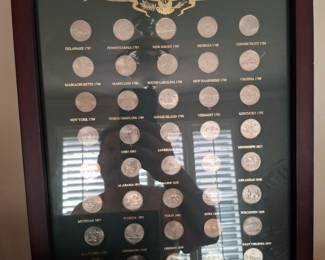 Pictures of coin collection and stamp collection coming soon