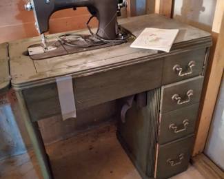 Very old sewing machine