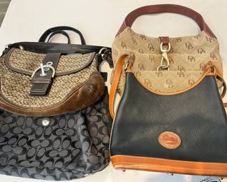 Vintage Coach, Dooney & Bourke
