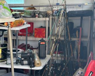 Fishing poles & reels