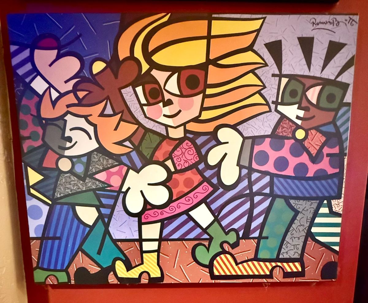 "Britto Kids" Print 26" x 21"