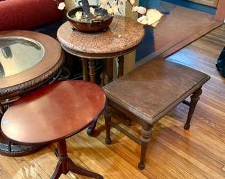 Assorted Small Tables