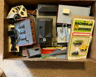 Lots of vintage trains