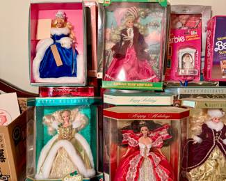 Barbie collection like none other!!!!!!
Approximately: 
611 barbies (329 new in box)
4 barbie horses
550 outfit in baggies( 3 boxes)
66 wardrobe cases
76 outfits (new in box)
11 barbie family houses, camper plane, mountain cabin....
12 box collections Dr loving care, dining room table and chairs, fashion buffet,  dream pool collection, workout center, dinning buffet, surf n shop....
8 barbie cars buggies
150 barbie books
180  furniture
2 Tammy cases with 3 doll and clothes
2 tutti cases 
37 games, sun glasses,  jewelry box, valentines, puzzles, sewing cards rub n play....
And 100s of miscellaneous parts, shoes, hangers, stands, miscellaneous dolls, bags, rocker stuffed animals......