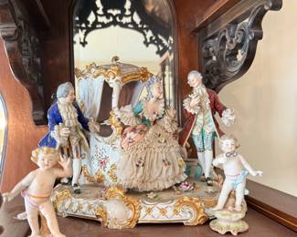 Dresden style figurine 