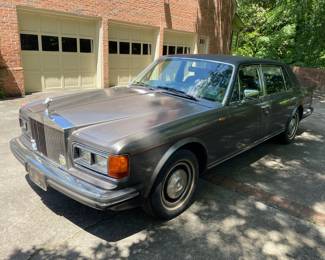 Silver Spur Rolls Royce 1982 