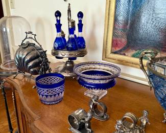 Cobalt glass